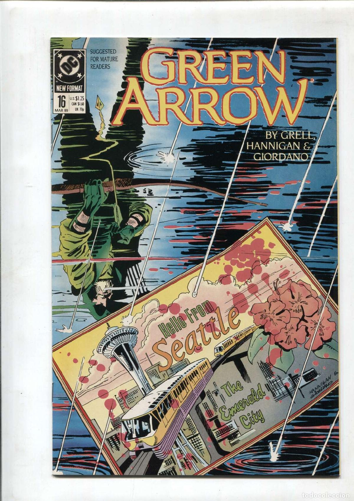 C&oacute;mics: Dc: Green Arrow numero 016: Seatle & Die - varios - Foto 1