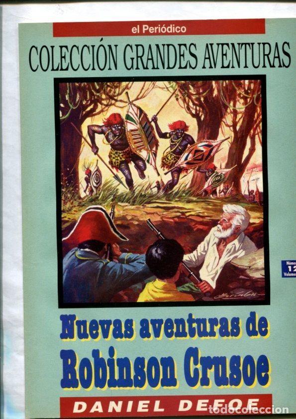 Comics: El Periodico: Grandes Aventuras volumen 3 numero 12: Nuevas aventuras de Robinson Crusoe - Daniel De