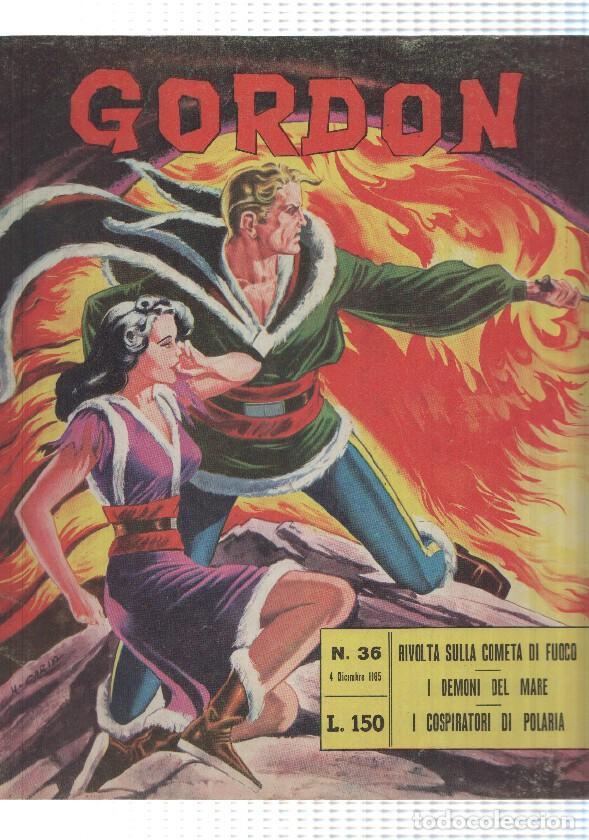 C&oacute;mics: Fratelli Spada: Flash Gordon num 36, a&ntilde;o 1965 - Rivolta sulla cometa di fuoco, M. Caria. In appendic - Foto 1