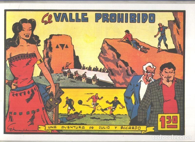 C&oacute;mics: Facsimil Julio y Ricardo: El valle prohibido - Marculeta - Foto 1
