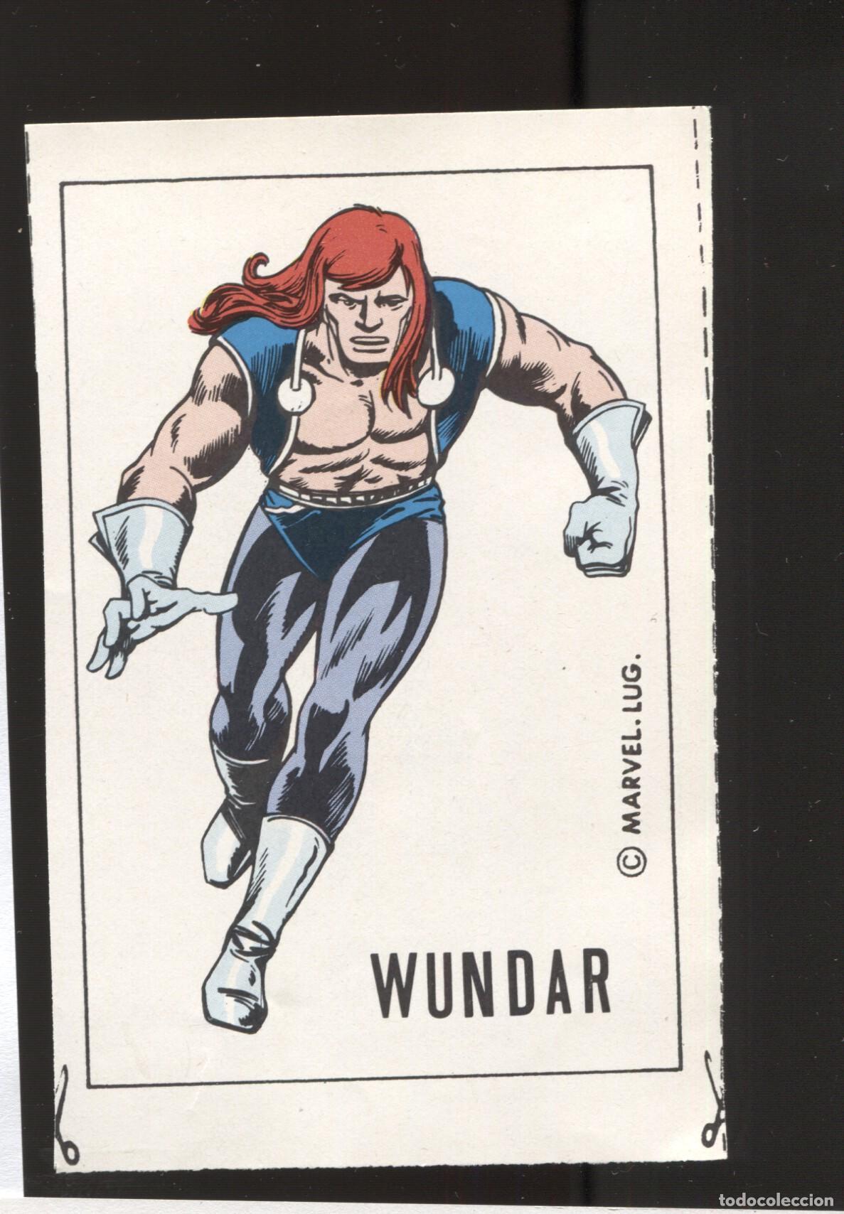 Fumetti: Cromo/Ficha de Wundar -