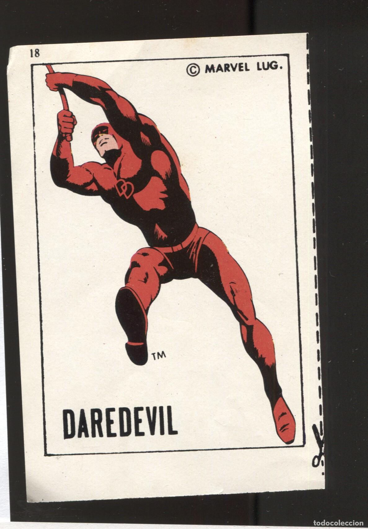 C&oacute;mics: Cromo/Ficha de Daredevil - - Foto 1