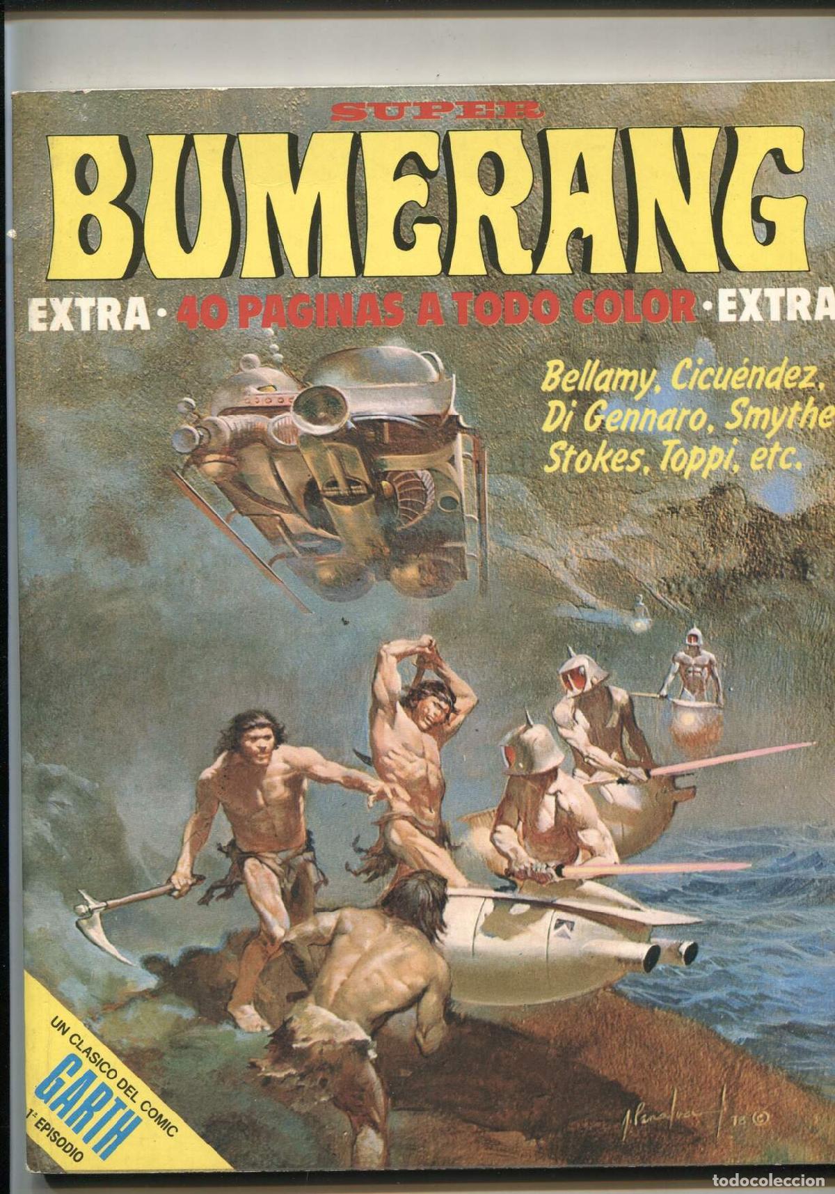 Comics: Nueva Frontera: Bumerang numero 15: Los mercenarios del cielo (cicuendez)-Olvidar el vietnam (Toppi)
