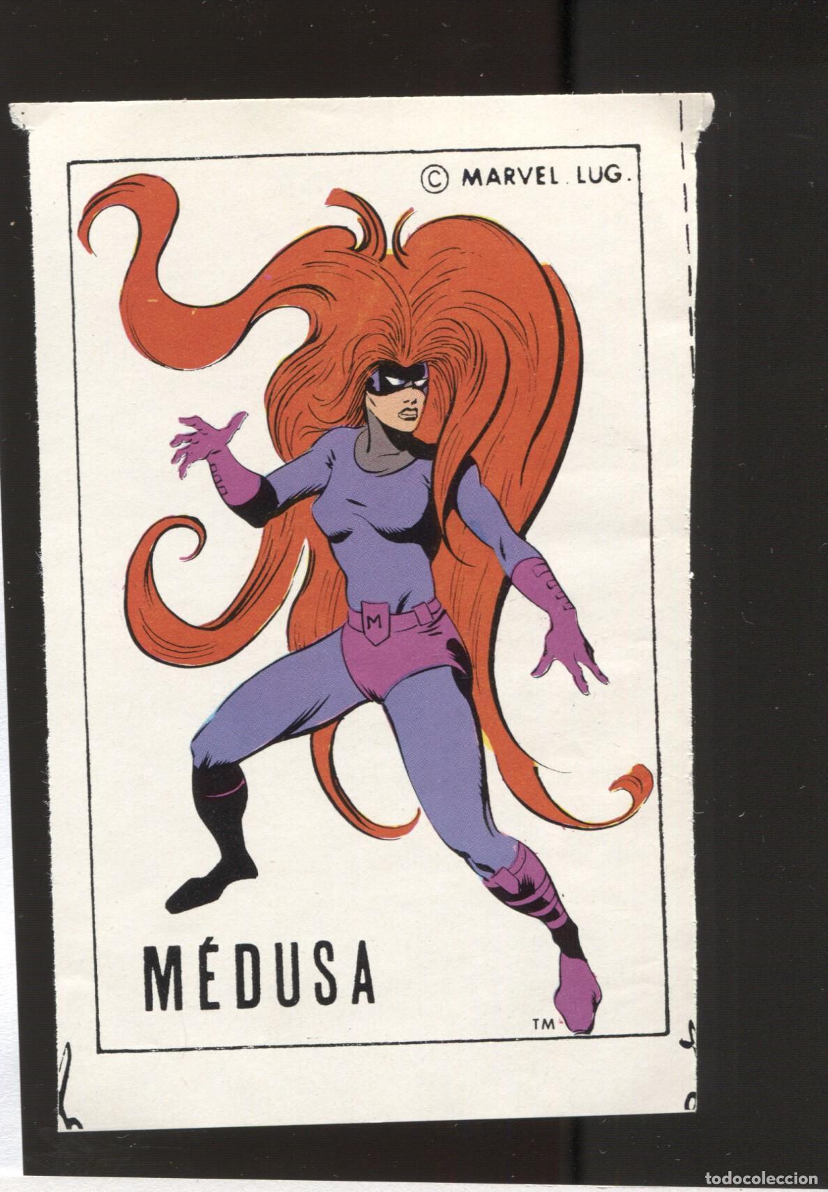 Fumetti: Cromo/Ficha de Medusa -