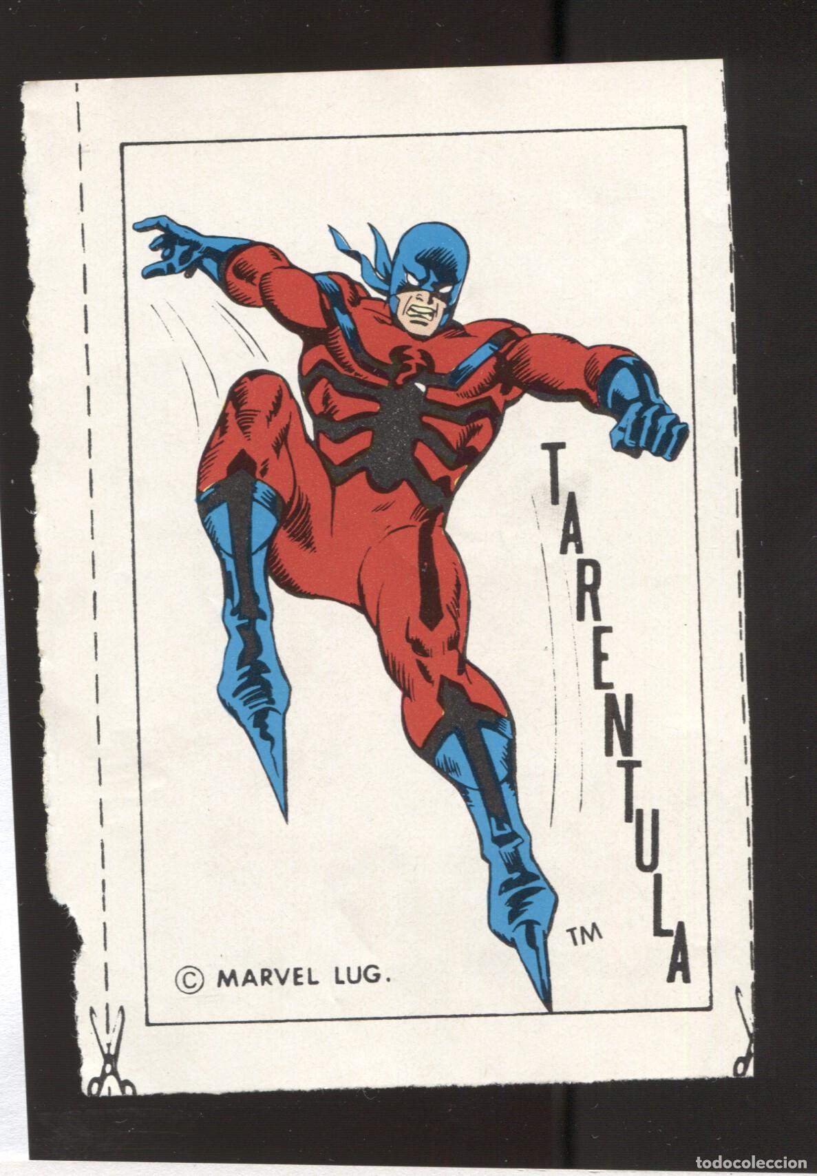 Fumetti: Cromo/Ficha de Tarentula -