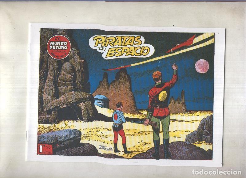 C&oacute;mics: Facsimil: El Mundo Futuro numero 043: Piratas del espacio - Boix