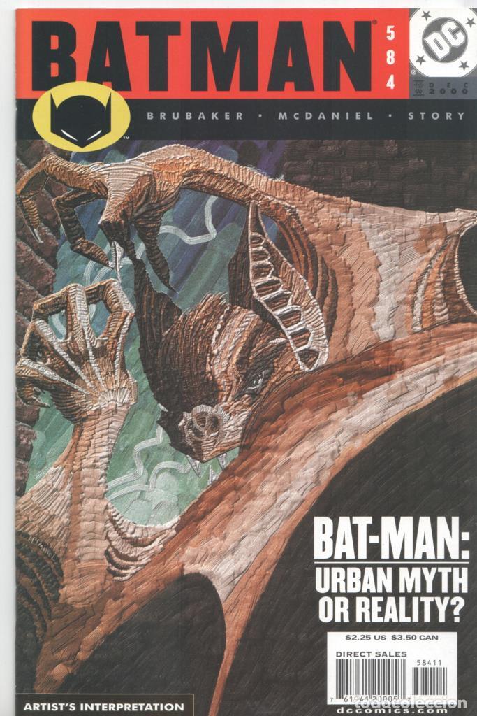 C&oacute;mics: BATMAN numero 584: Urban Myth or reality - varios - Foto 1