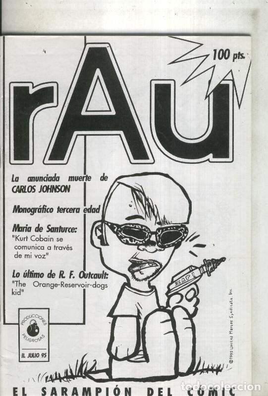 C&oacute;mics: Fanzine: Rau numero 02 - Varios - Foto 1