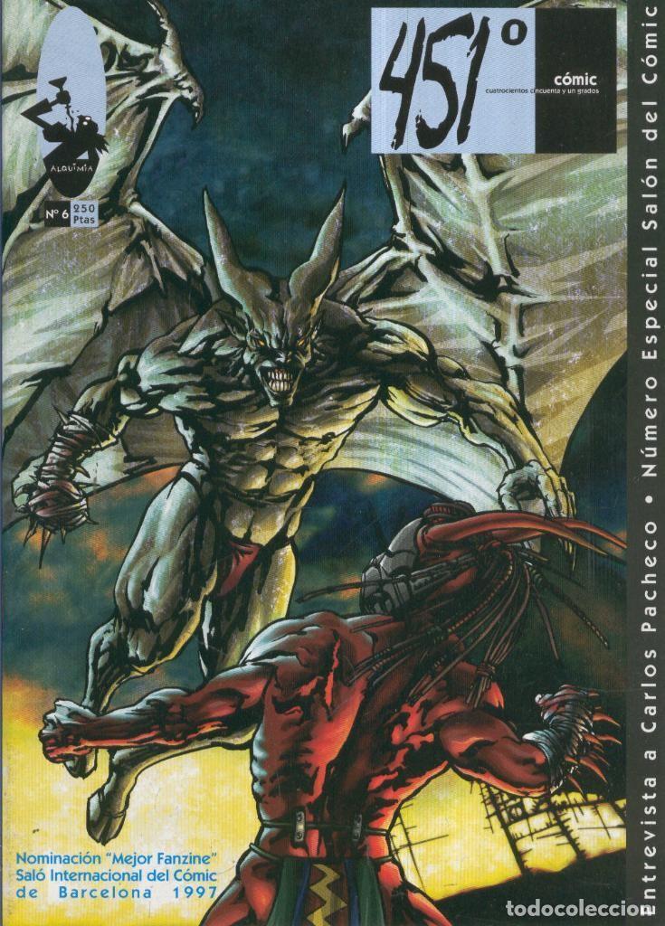 C&oacute;mics: 451 GRADOS, Fanzine: Numero 06 - VARIOS - Foto 1