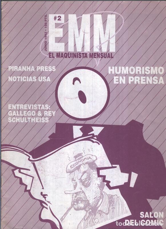 C&oacute;mics: Fanzine: El maquinista mensual numero 02 - Varios