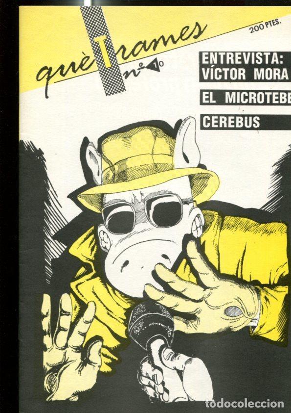 Comics : Fanzine: Quetrames numero 10: entrevista Victor Mora - Varios