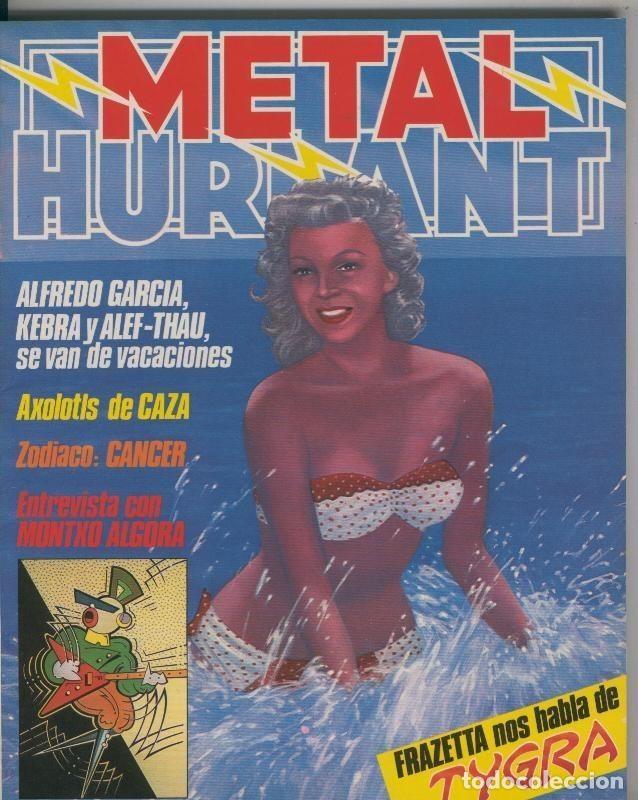 C&oacute;mics: Revista Metal Hurlant numero 17: Entrevista con Frank Frazetta - Varios