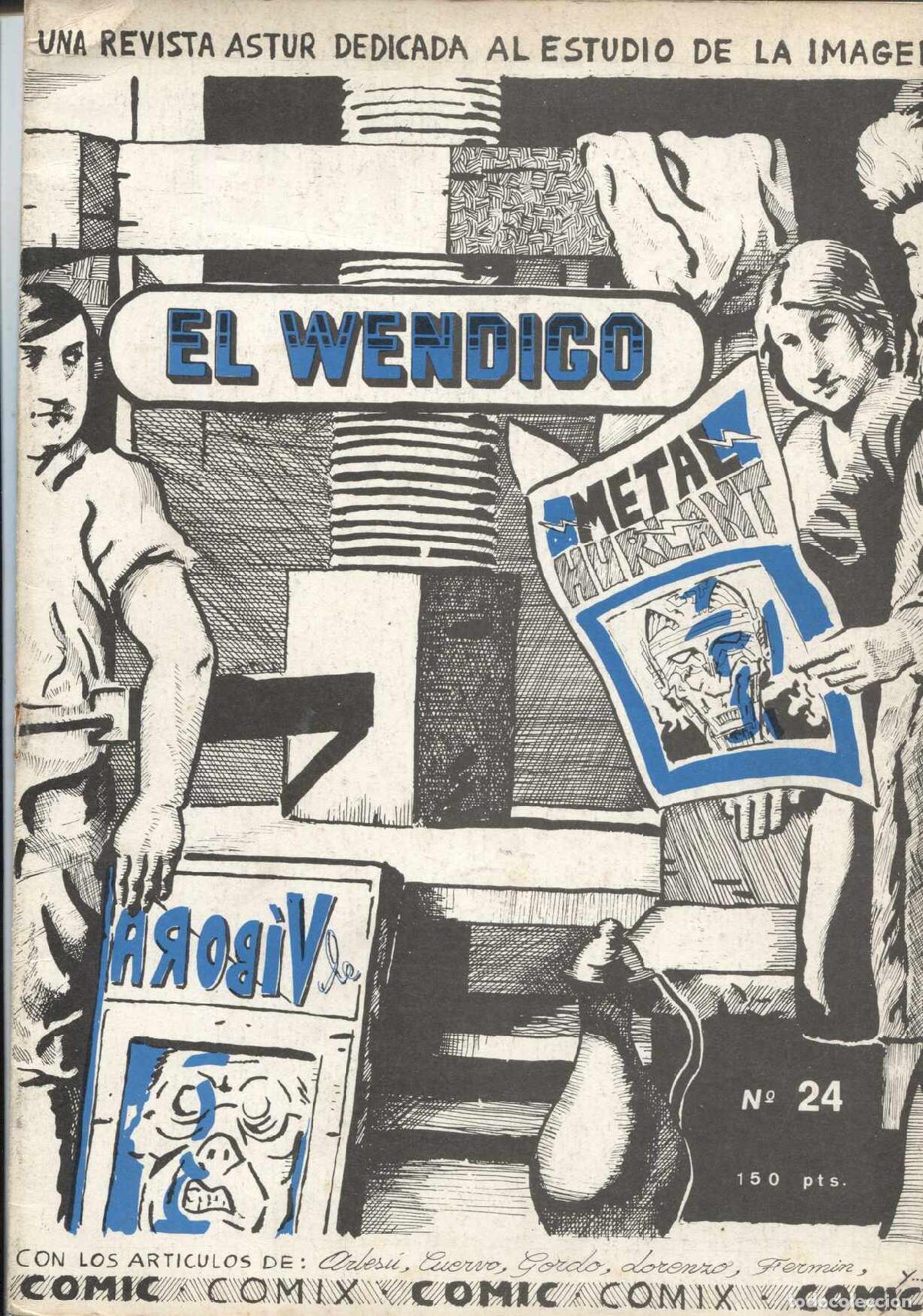 Comics: Fanzine: El Wendigo numero 24: El Vibora, John Huston