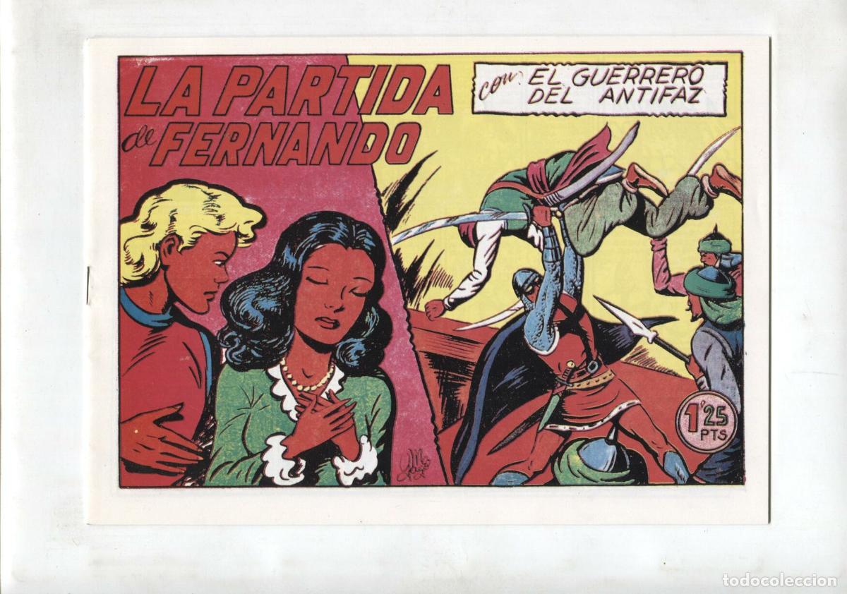 C&oacute;mics: Facsimil: El Guerrero del Antifaz numero 155: La partida de Fernando - Manuel Gago