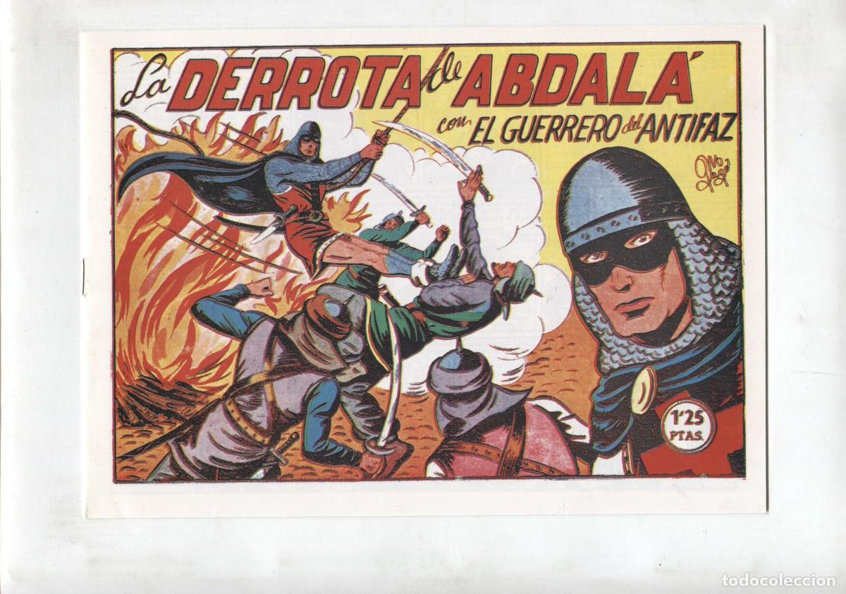 Comics : Facsimil: El Guerrero del Antifaz numero 159: la derrota de Abdala - Manuel Gago