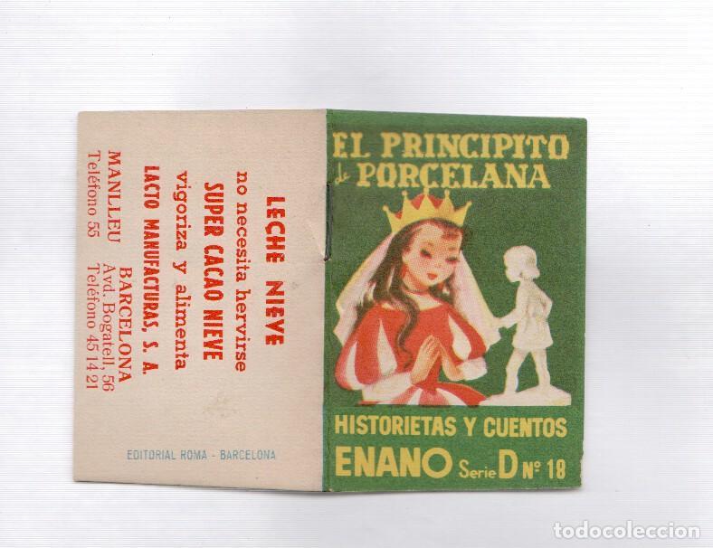 C&oacute;mics: Minicuento: Historietas y Cuentos Enano serie D numero 18: El principito de porcelana - varios