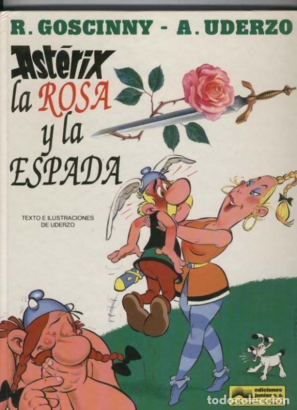 C&oacute;mics: Asterix numero 29: La rosa y la espada (numerado 1 en interior) - Uderzo y Goscinny - Foto 1