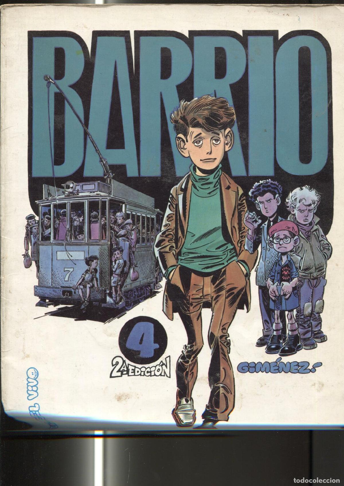 Comics: Album Papel Vivo numero 04: barrio - Carlos Gimenez