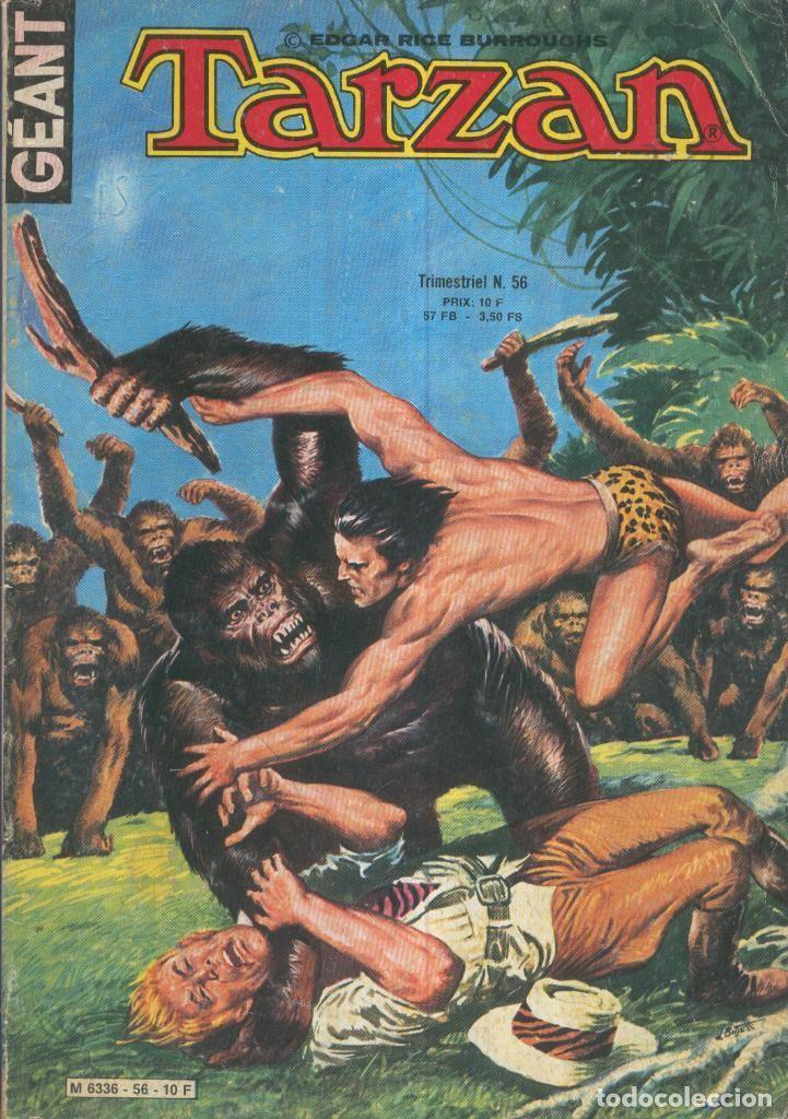 C&oacute;mics: TARZAN GEANT (4a Serie Sagedition): Numero 56: La lance de feu - VARIOS - Foto 1