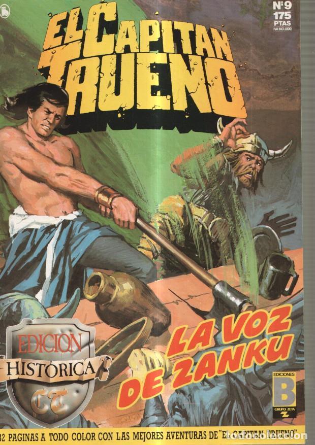 Comics : Edicion Historica: El Capitan Trueno numero 09: La voz de Zanku - Victor Mora-Ambros-Pardo-etc
