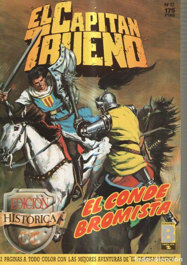 Comics: Edicion Historica: El Capitan Trueno numero 17: El conde bromista - Victor Mora-Ambros-Pardo-etc