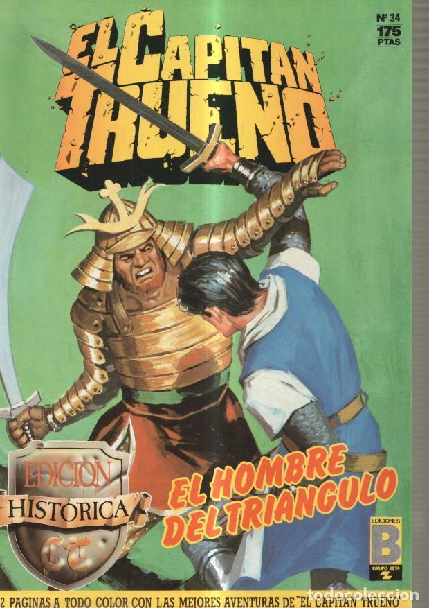 Comics: Edicion Historica: El Capitan Trueno numero 34: El hombre del triangulo - Victor Mora-Ambros-Pardo-e