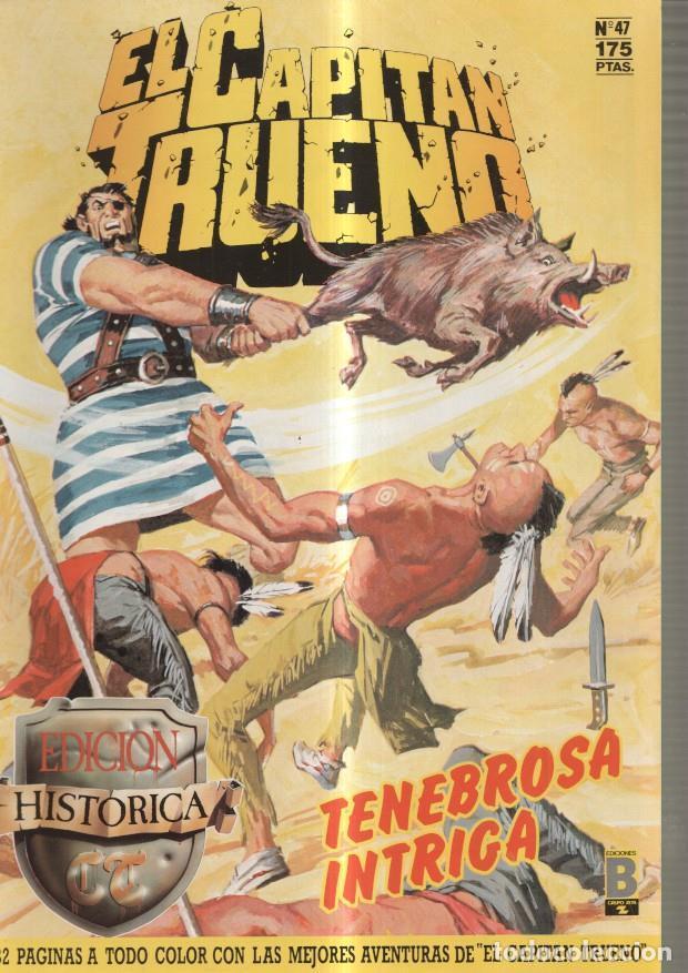 Comics: Edicion Historica: El Capitan Trueno numero 47: Tenebrosa intriga - Victor Mora-Ambros-Pardo-etc