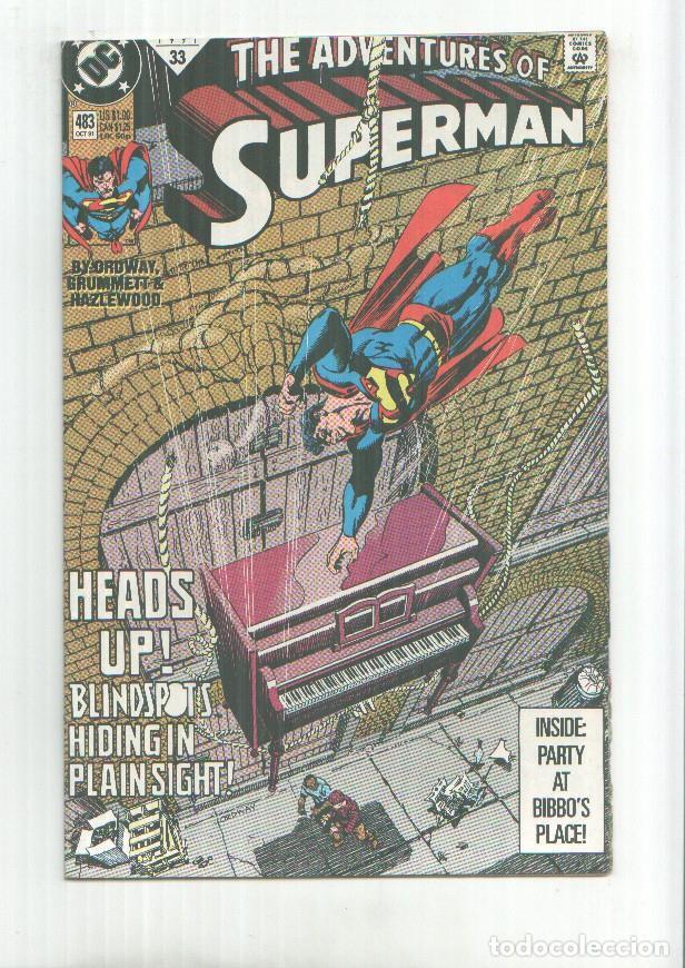 C&oacute;mics: DC Comics: Adventures of Superman numero 483 - - Foto 1