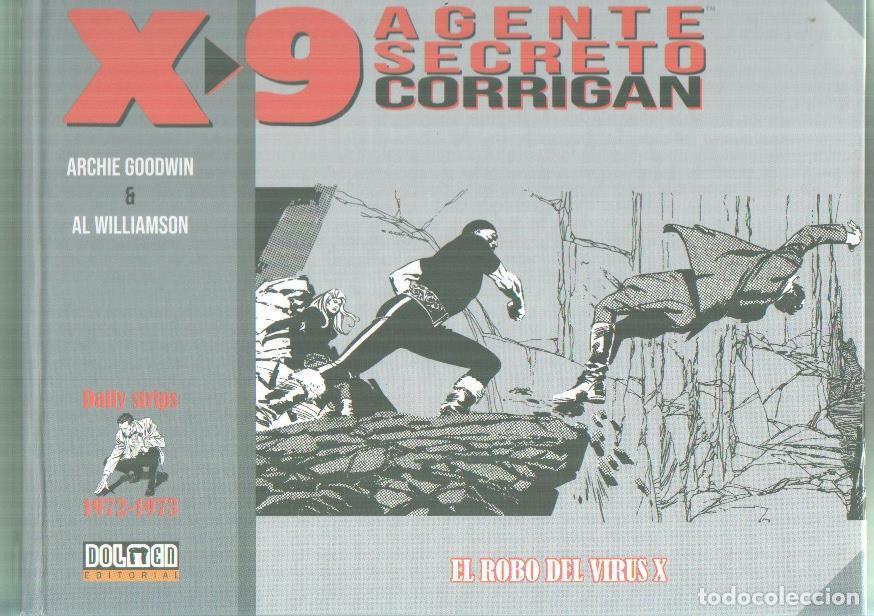 Comics: X-9 Agente Secreto Corrigan : Dally Strips 1972-1973: El robo del virus X - Archie Goodwin-Al Willia