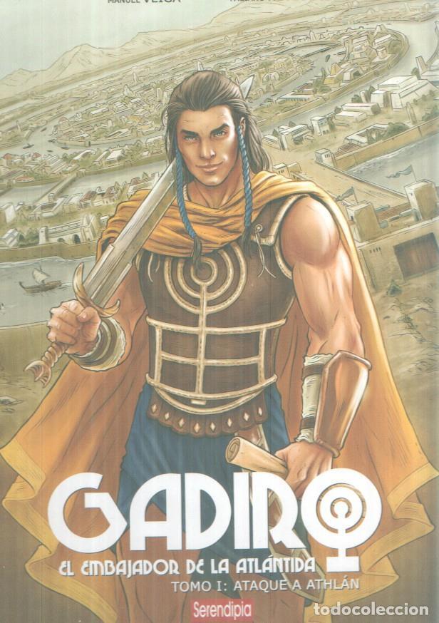 Fumetti: Gadiro el embajador de la Atlantida volumen 1: Ataque a Athlan - Manuel Veiga - Fabiano Neves