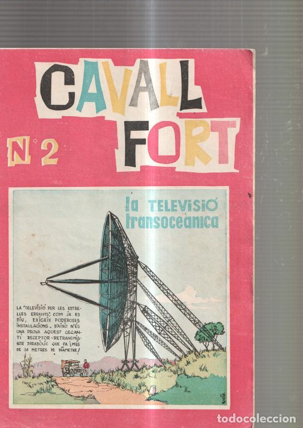 Fumetti: Revista Cavall Fort num. 02, 1961: La ciencia del futur- Totem- La dansa dels xim- - Varios