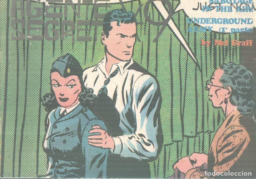 Comics: Agente Secreto X-9 numero 10: tiras del 3.6 al 3.9.1940 - Mel Graff