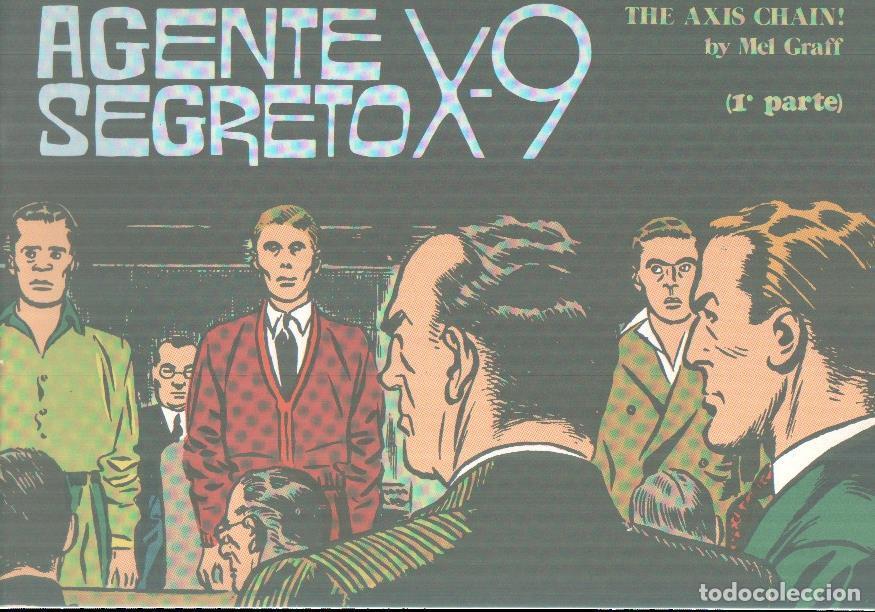 C&oacute;mics: Agente Secreto X-9 numero 71: tiras del 17.8. al 24.10.1942 - Mel Graff