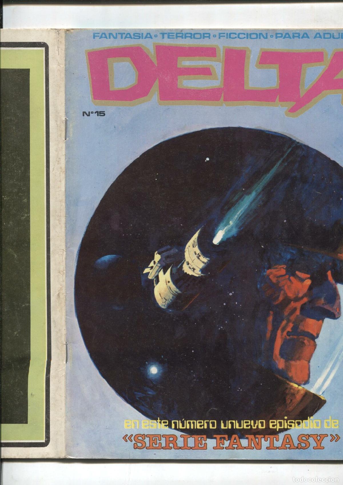 Comics: Delta numero 15 (numerado 3 en trasera) - Varios