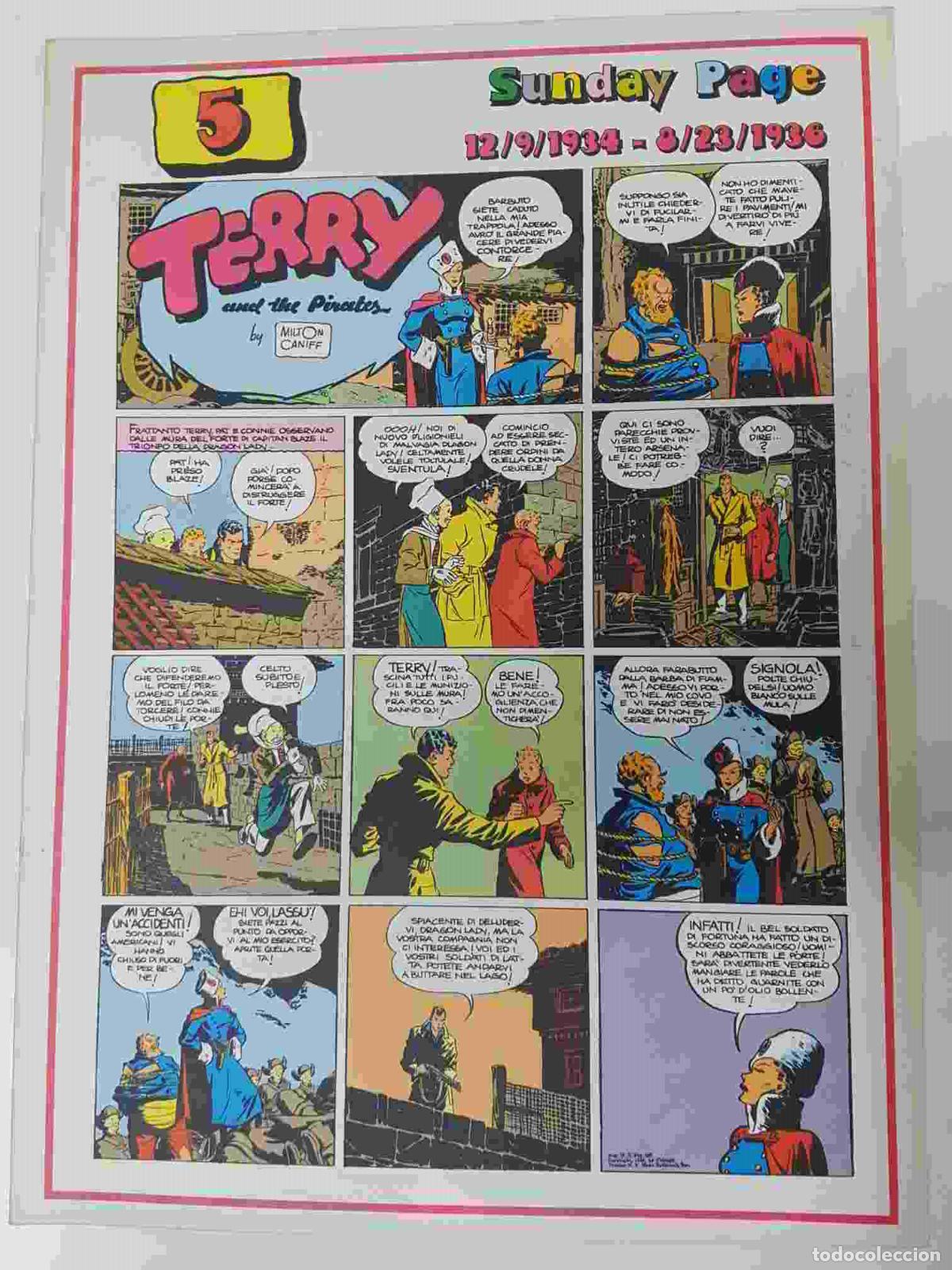 Comics: Comic serie Terry and the Pirates: vol. 35, 1977 by Milton Caniff. 5, Sunday Page 12/9/1934 al 8/23/