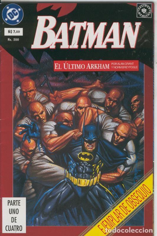 C&oacute;mics: VID: Batman numero 200: El ultimo Arkham - Alan Grant - Foto 1