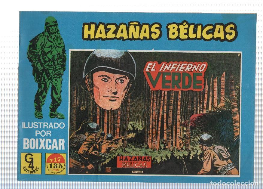 Fumetti: G4 Ediciones: Haza&ntilde;as Belicas numero 17: El infierno verde y Una cruz en Monte Casino - Boixacr