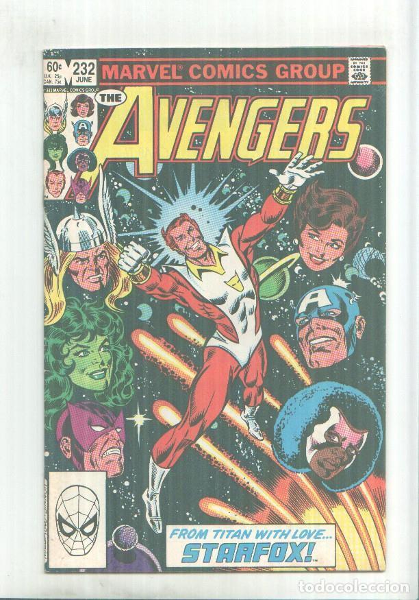 C&oacute;mics: Marvel Comics: The Avengers numero 232 - Varios - Foto 1