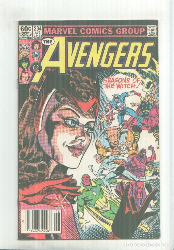 C&oacute;mics: Marvel Comics: The Avengers numero 234 - Varios - Foto 1
