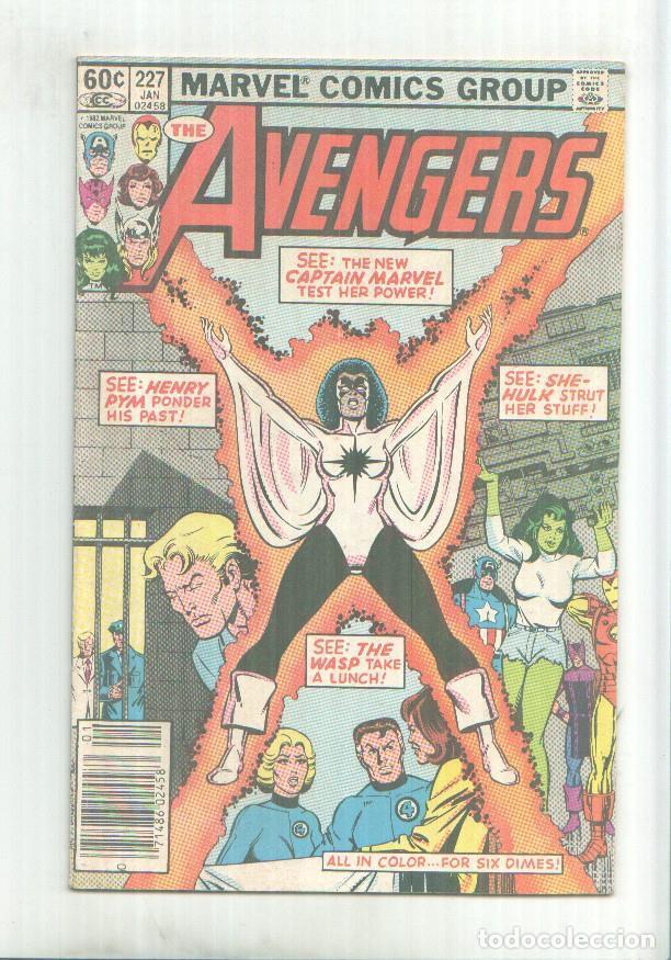 C&oacute;mics: Marvel Comics: The Avengers numero 227 - Varios - Foto 1