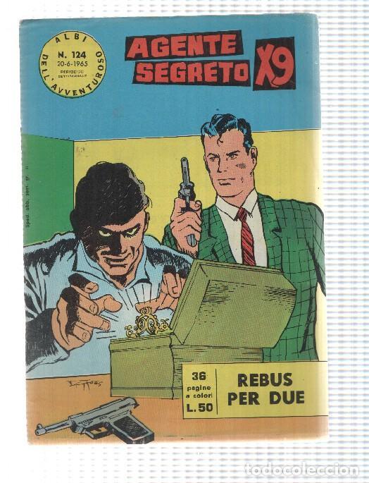 C&oacute;mics: Comic Albi dell Avventuroso num 120: Agente Secreto X9 - Rebus per due di Bob Lewis. Idioma: italian