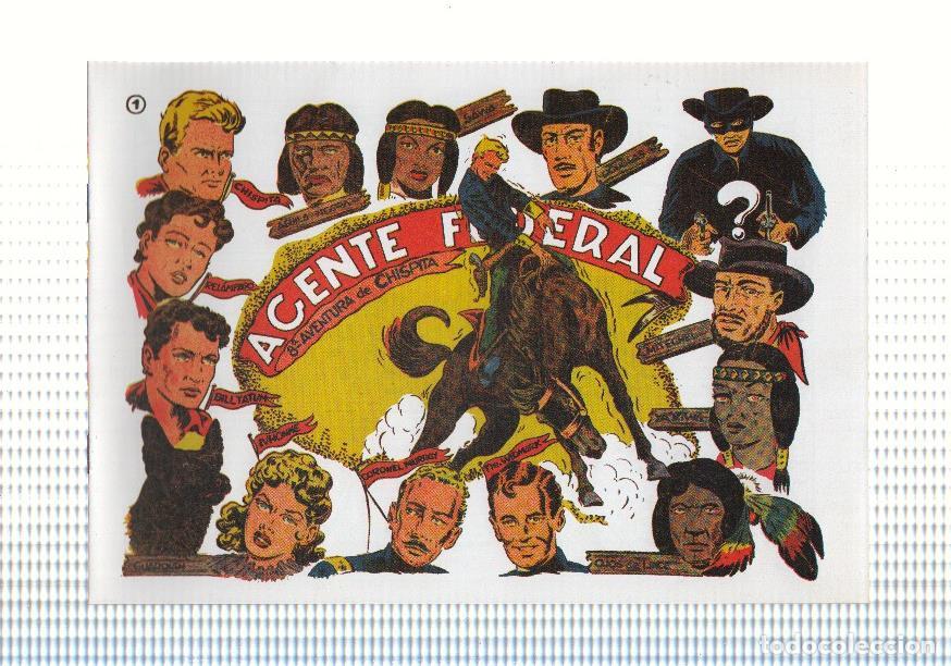 Comics: Chispita octava aventura facsimil numero 01: Agente Federal - Biosca
