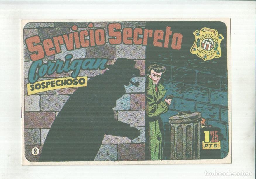 C&oacute;mics: Facsimil: Servicio secreto numero 08: Corrigan sospechoso - M.Graff