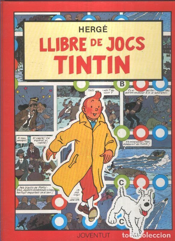 C&oacute;mics: Llibre de Jocs Tintin (edicio en catala) - Herge