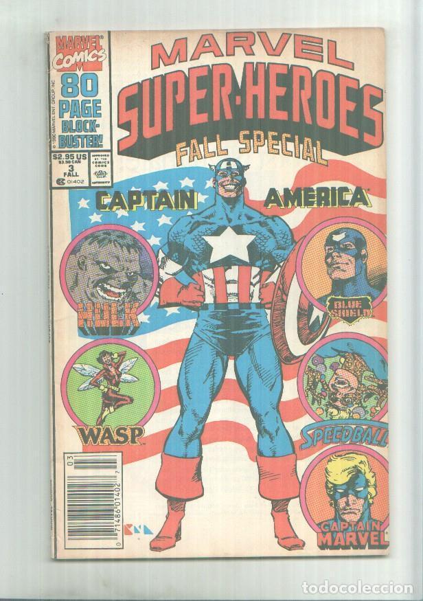 C&oacute;mics: Marvel Comics: Marvel Super-Heroes Fall Special volumen 2 numero 3 - Varios - Foto 1