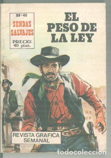 C&oacute;mics: Sendas salvajes numero 46: El peso de la ley - Varios - Foto 1