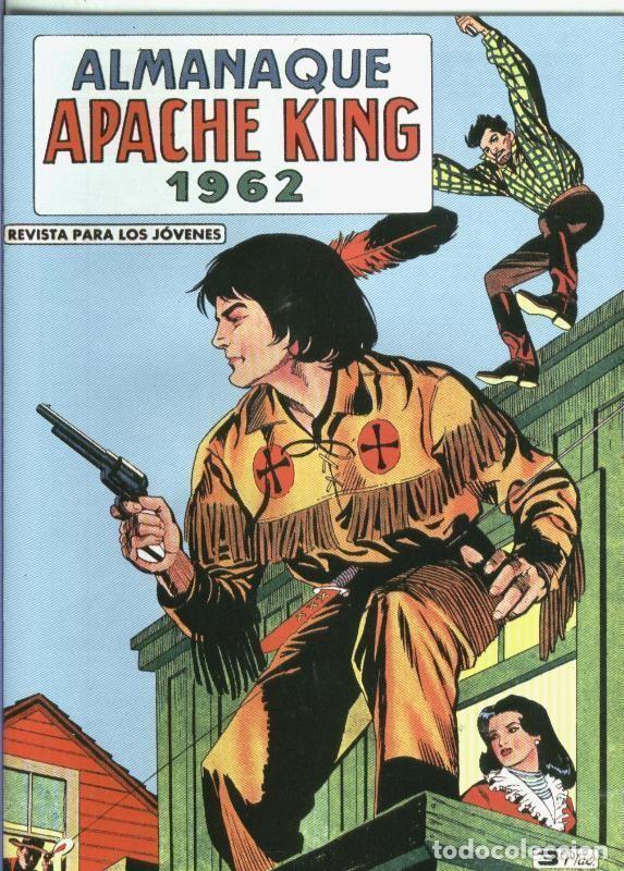C&oacute;mics: Facsimil: Apache King almanaque para 1962 - Varios - Foto 1