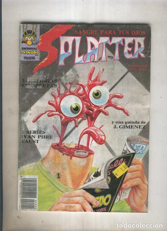 Fumetti: Splatter numero 4: buenas vacaciones, - varios
