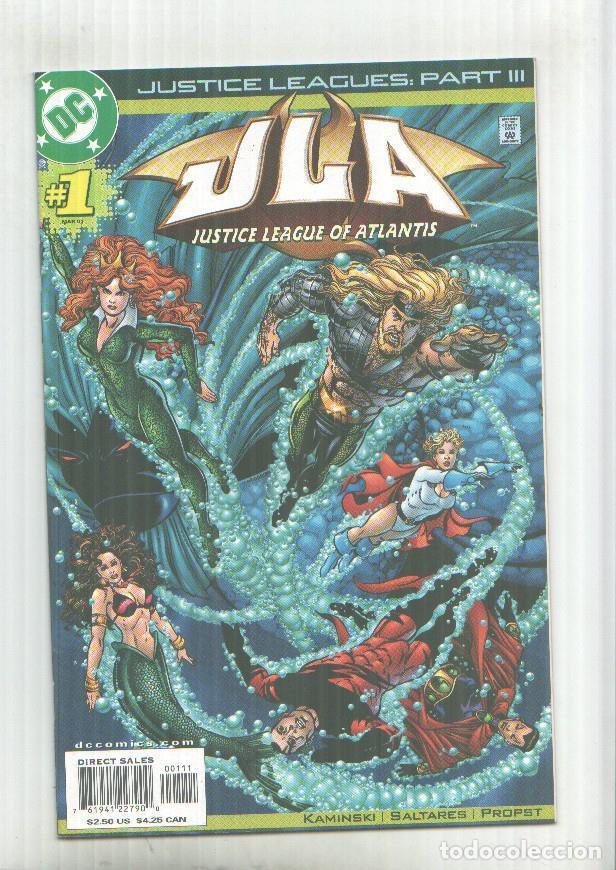 C&oacute;mics: DC Comics: Justice Leagues: Justice Leagues of atlantis numero 1 - varios