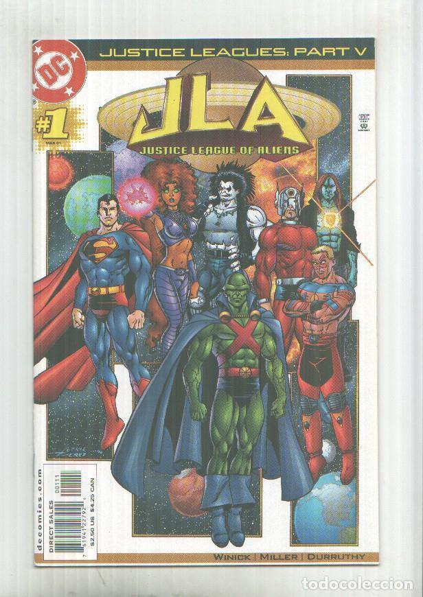 C&oacute;mics: DC Comics: Justice Leagues: Justice Leagues of aliens numero 1 - varios